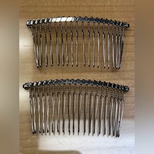 Silver Hair Combs